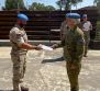 Vznamn ocenenie veliteky mierovej opercie UNFICYP pre prslunka Vojenskej polcie 